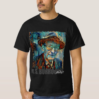 W. S. BURROUGHS - NFT-Portrait von Marco Aureggi T-Shirt