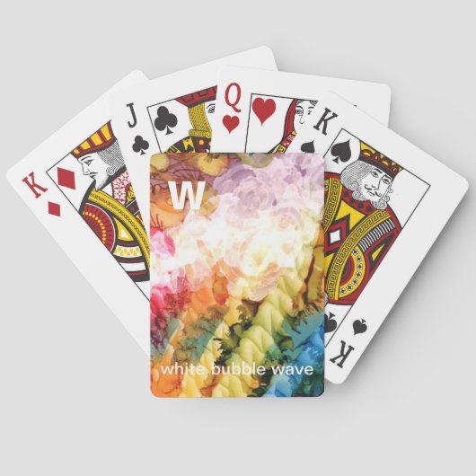 W - Spielkarten der weißen (Rückseite)