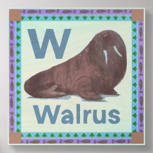 W steht für Walross
