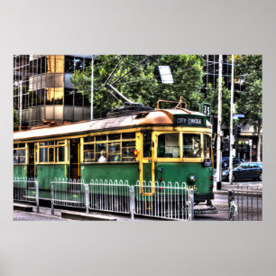 W-Straßenbahn Poster