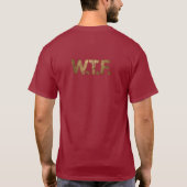 W.T.F. Weisheit Durch Scheitern T-Shirt (Rückseite)
