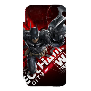 W-Tech Red Batman Graphic Incipio Watson™ iPhone 5 Geldbörsen Hülle