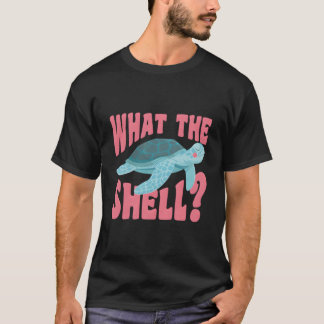 W The Shell Schildkröte T-Shirt