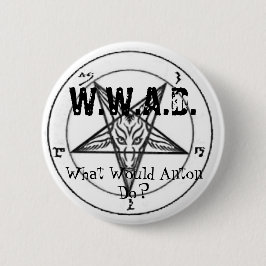 W.W.A.D. Was würde Anton tun? Button