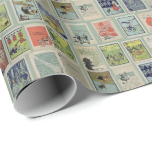W. W. Denslow Illustrationen Wunderbarer Zauberer  Geschenkpapier