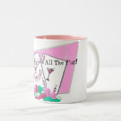 W.W.P. Kaffee-Tasse Zweifarbige Tasse (VorderseiteRechts)