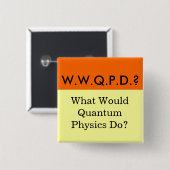 W.W.Q.P.D.? Knopf Button (Vorne & Hinten)