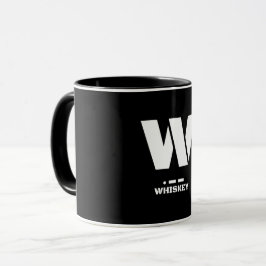 W(Whiskey) NATO Phonetischer Alphabet & Morse Code Tasse