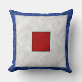 W Whiskey Wasserfarbe Wasserzeichen Seefahrtzeiche Kissen