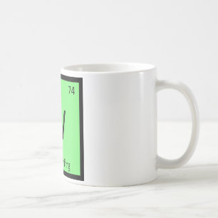 W - Windsurfing Sport-Chemie-Periodensystem Kaffeetasse