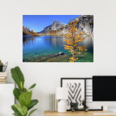 WA, Alpenseen Wildnis, Verzauberung 4 Poster (Heimbüro)