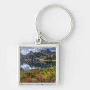 WA, Alpine Lakes Wilderness, Gem Lake, mit Schlüsselanhänger