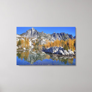WA, Alpine Lakes Wilderness, Verzauberung 4 Leinwanddruck