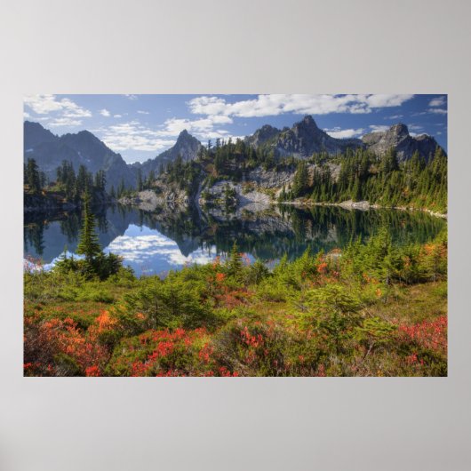 WA, Alpseen Wilderness, Gem Lake, mit Poster (Vorne)