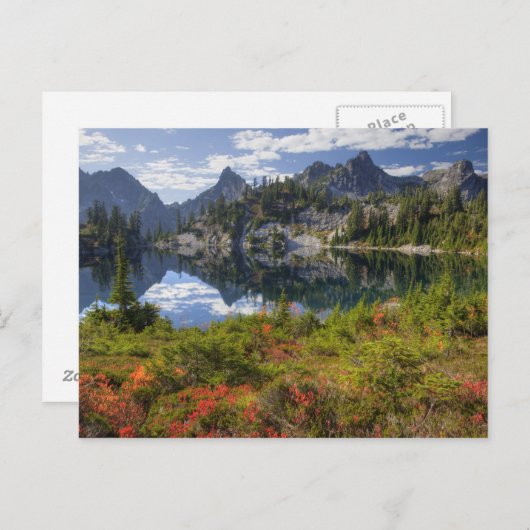 WA, Alpseen Wilderness, Gem Lake, mit Postkarte (Vorne/Hinten)