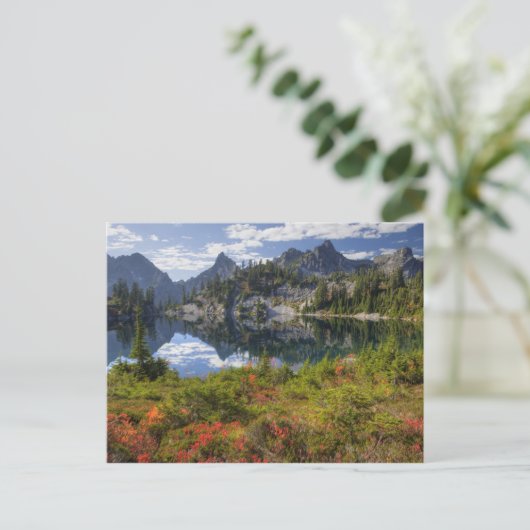 WA, Alpseen Wilderness, Gem Lake, mit Postkarte (Stehend Vorderseite)