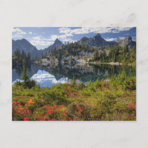 WA, Alpseen Wilderness, Gem Lake, mit Postkarte