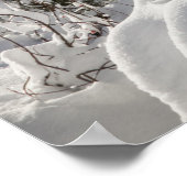 WA, Alpseen Wilderness, Schneesee-Becken Poster (Ecke)