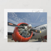 WA, Arlington, Arlington Fly-in, Zweiter Weltkrieg Postkarte (Vorne/Hinten)