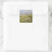 WA, Baker Wilderness, Mt. Shuksan und Quadratischer Aufkleber (Tasche)