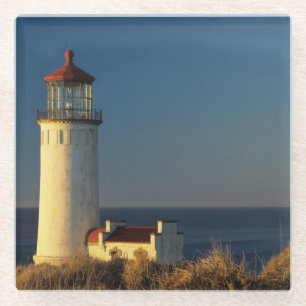 WA, Cape Disappointment State Park, North Head Glasuntersetzer