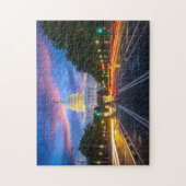 WA DC Cityscape Washington DC Getaway Cityscape Co Puzzle (Vertikal)