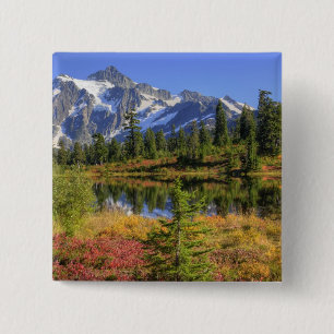 WA, Heather Meadows Freizeitgebiet, Berg 2 Button