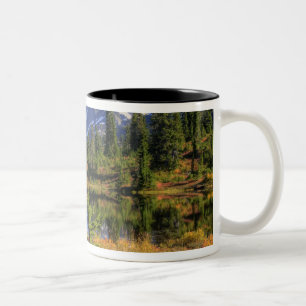 WA, Heather Meadows Recreation Area, Mt. 2 Zweifarbige Tasse