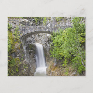 WA, Mount Rainier National Park, Christine Falls Postkarte