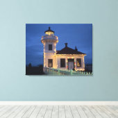 WA, Mukilteo, Mukilteo Lighthouse Leinwanddruck (Insitu (Holzboden))