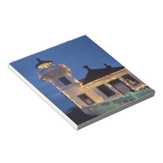 WA, Mukilteo, Mukilteo Lighthouse Notizblock (angewinkelt)