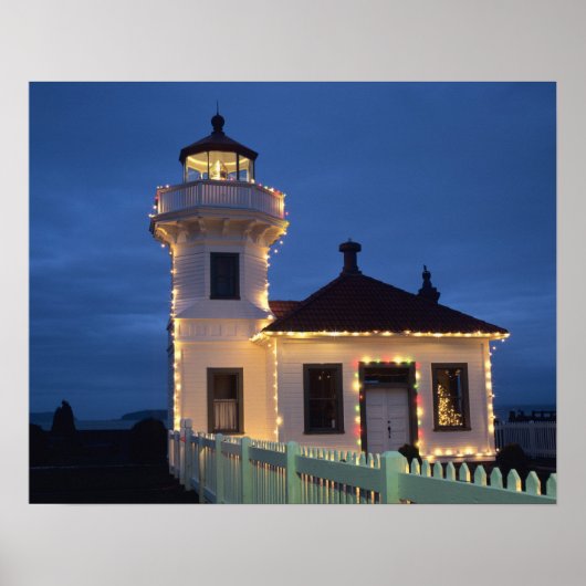 WA, Mukilteo, Mukilteo Lighthouse Poster (Vorne)