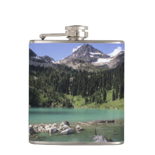 WA, Okanogan NF, Lewis Lake und Black Peak Flachmann