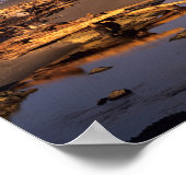 WA, Olympic NP, Kalaloch Beach und Kalaloch Poster (Ecke)