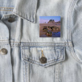 WA, Olympic NP, Second Beach mit Gezeitentümpeln u Button (Beispiel)