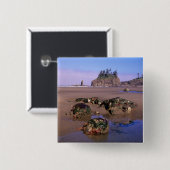 WA, Olympic NP, Second Beach mit Gezeitentümpeln u Button (Vorne & Hinten)