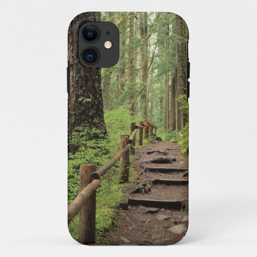 WA, Olympic NP, Sol Duc Valley, Regenwald Case-Mate iPhone Hülle (Rückseite)