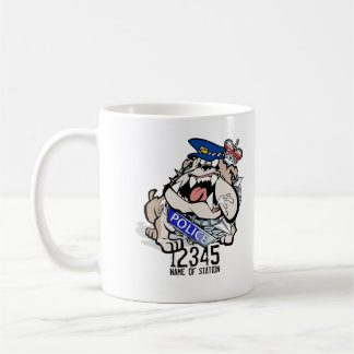 WA Polizei-verärgerte Hundekaffee-Tasse Kaffeetasse