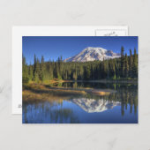 WA, Rainier National Park, Rainier Postkarte (Vorne/Hinten)