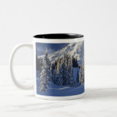 WA, Rainier NP, Rainier und Paradise Zweifarbige Tasse (Links)