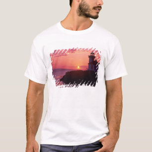 WA, San Juan Island, Lime Kiln Leuchtturm, 1919, T-Shirt