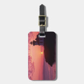 WA, San Juan Island, Limon Kiln Lighthouse, 1919, Gepäckanhänger (Vorderseite vertikal)