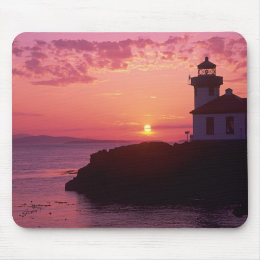 WA, San Juan Island, Limon Kiln Lighthouse, 1919, Mousepad (Vorne)