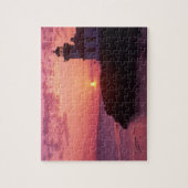 WA, San Juan Island, Limon Kiln Lighthouse, 1919, Puzzle (Vertikal)