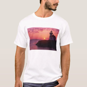 WA, San Juan Island, Limon Kiln Lighthouse, 1919, T-Shirt