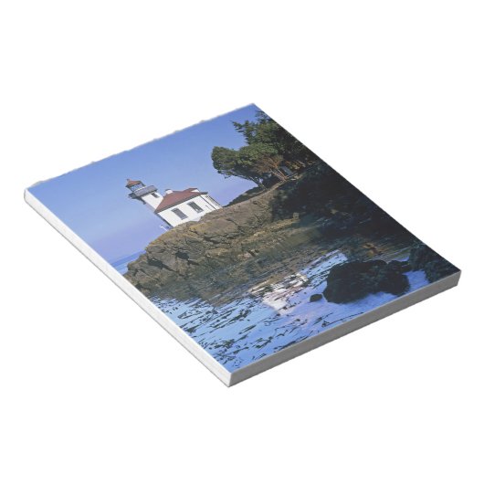 WA, San Juan Island, Limoner Kiln Leuchtturm Notizblock (angewinkelt)