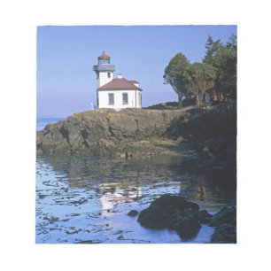WA, San Juan Island, Limoner Kiln Leuchtturm Notizblock