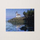 WA, San Juan Island, Limoner Leuchtturm von Kiln Puzzle (Horizontal)