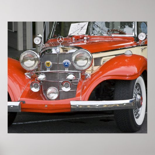 WA, Seattle, classic German automobile. 2 Poster (Vorne)
