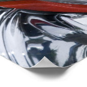 WA, Seattle, ein klassisches amerikanisches Auto. Poster (Ecke)